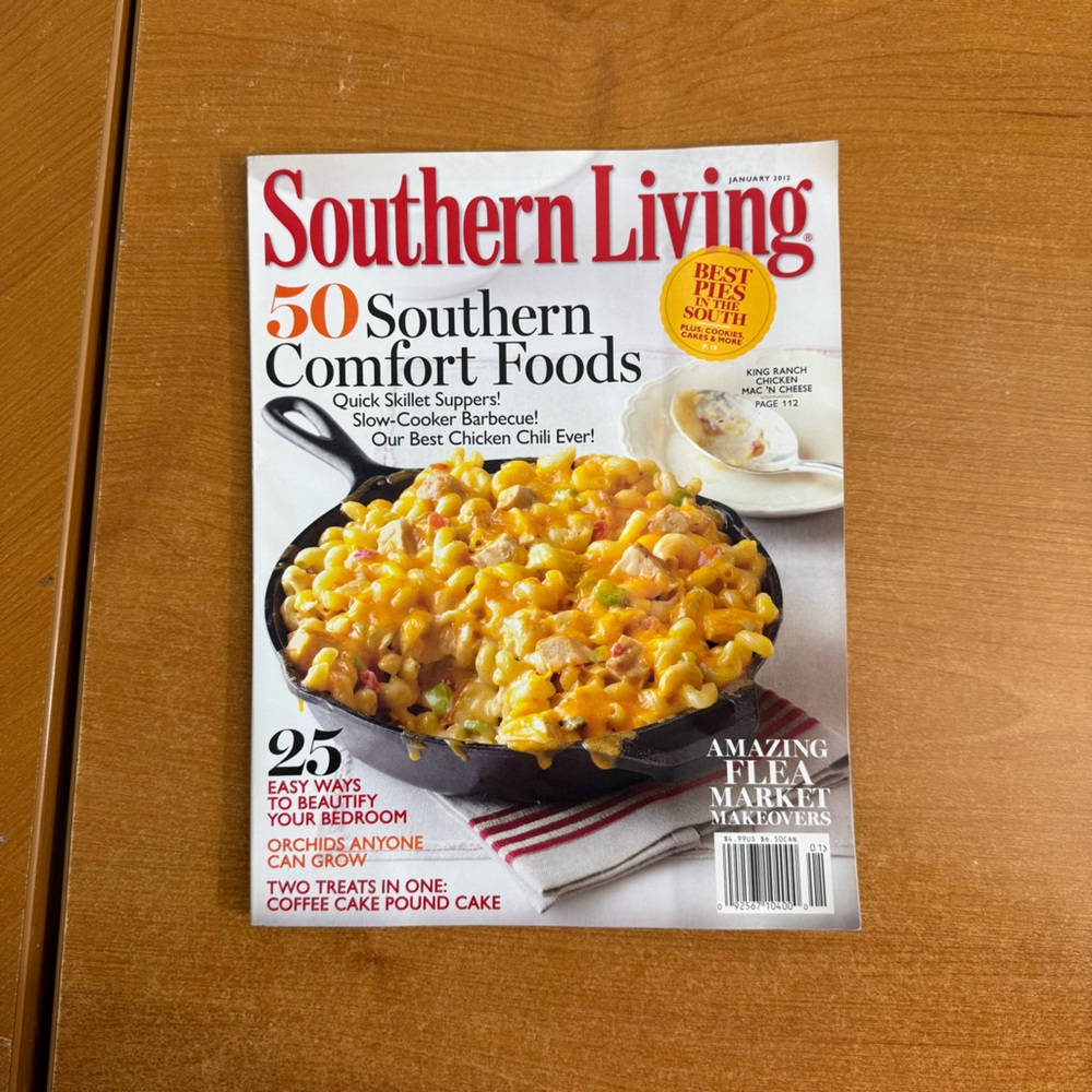 Southern‎ Living Comfort Foods Cookbook